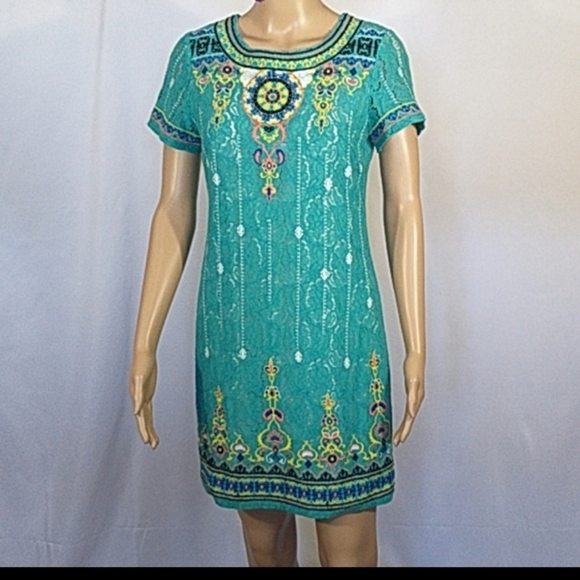 Champagne & Strawberries Embroid Dress - Picture 8 of 8